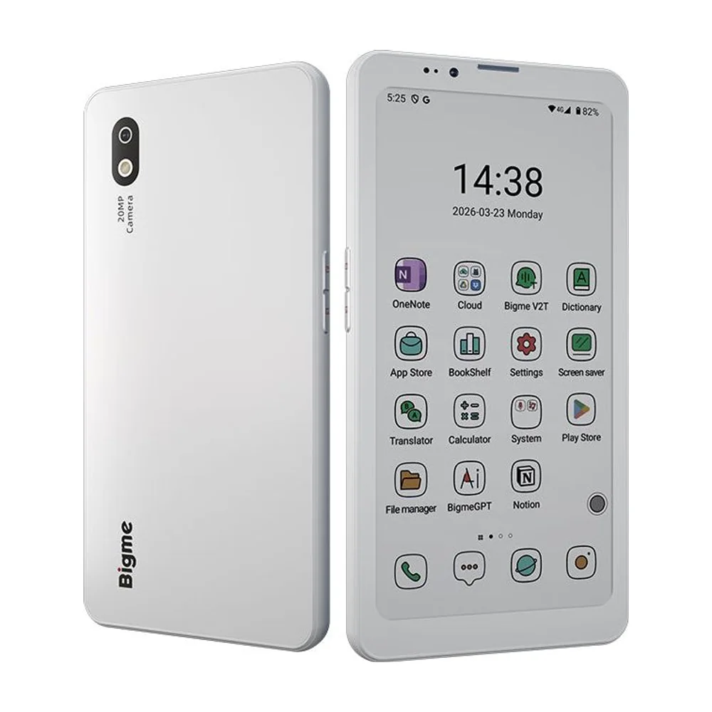 Bigme Hibreak Plus on a white background