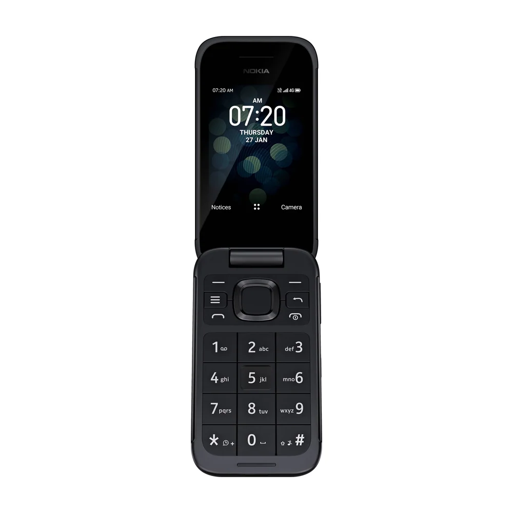 Nokia 2780 Flip on a white background